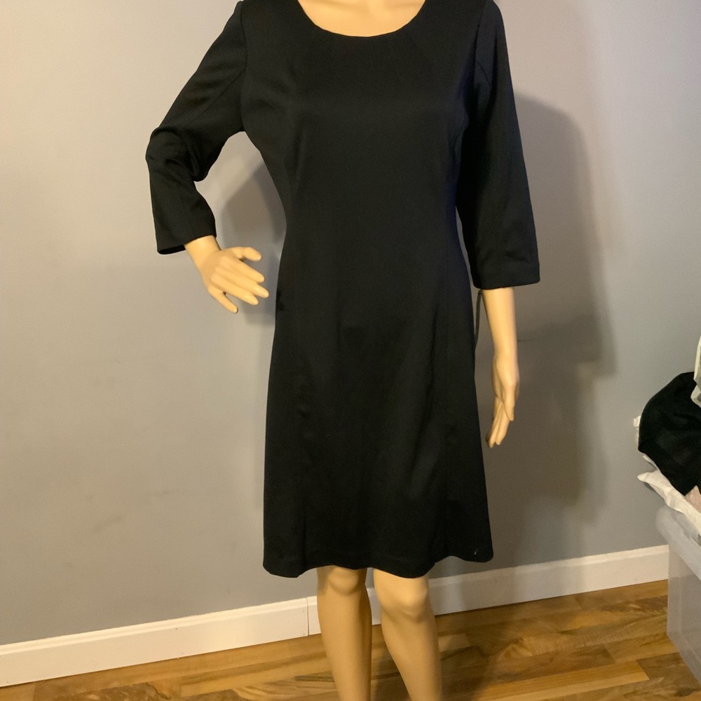 Elegant Black Dress Daisy Fuentes Medium New